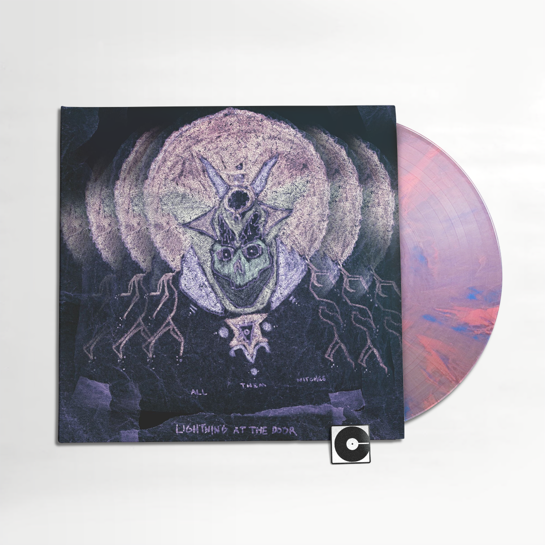ALL THEM WITCHES - LIGHTNING AT THE DOOR (Pink Blue vinyl)