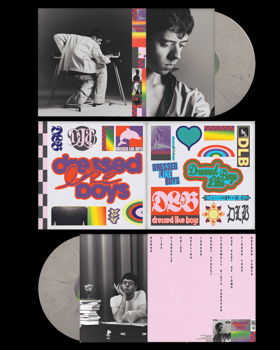 DRESSED LIKE BOYS - DRESSED LIKE BOYS (Grey vinyl)