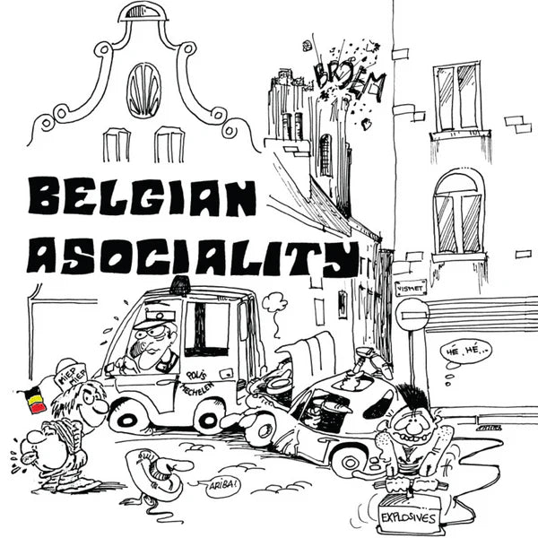 BELGIAN ASOCIALITY - BELGIAN ASOCIALITY (Yellow transparent vinyl)