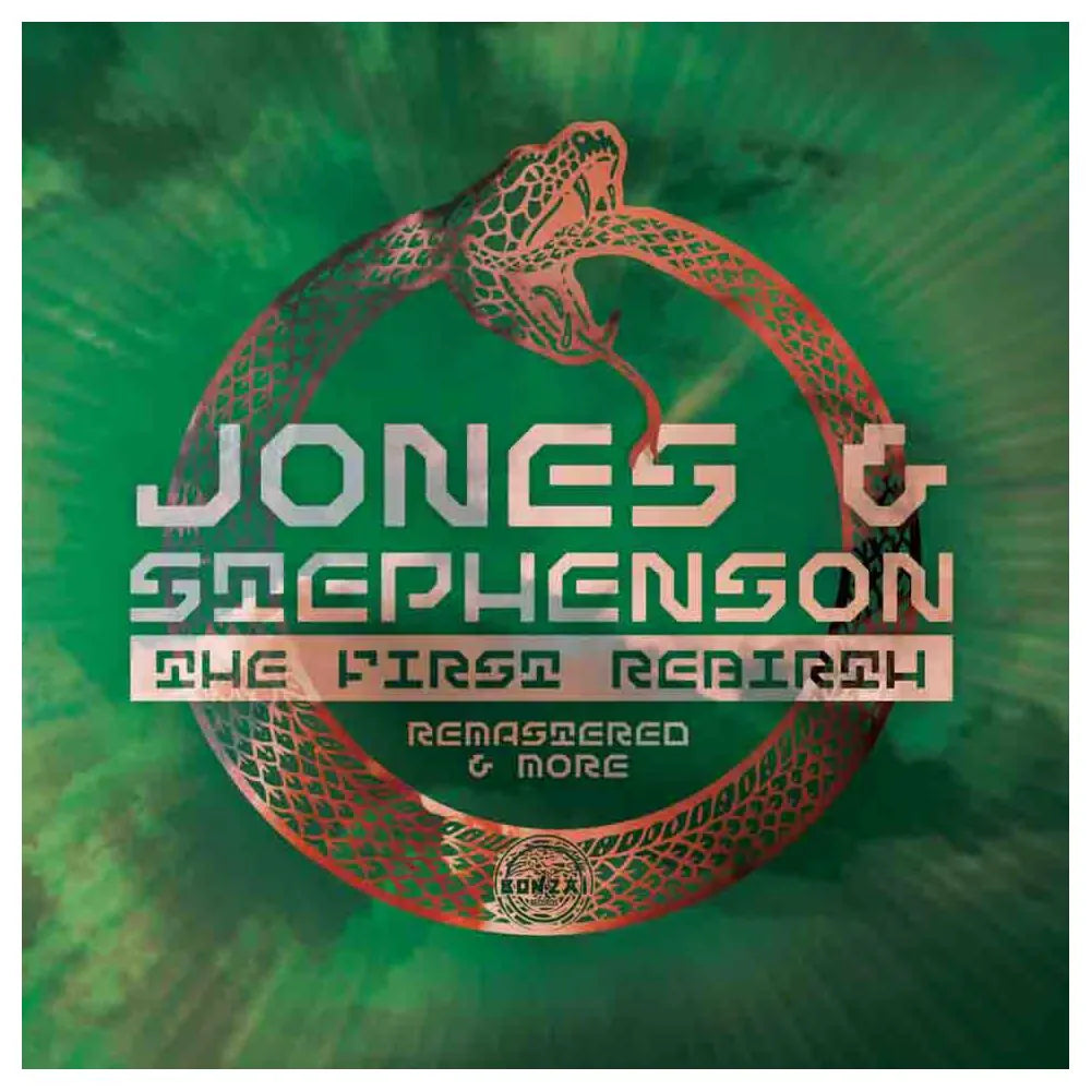 JONES & STEPHENSON - THE FIRST REBIRTH (REMASTERED & MORE 2x 12") (ULTRA CLEAR VINYL EDITION) (pre-order