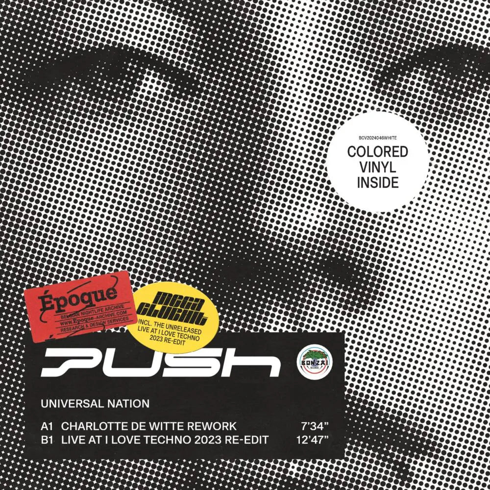 PUSH - UNIVERSAL NATION (CHARLOTTE DE WITTE REWORK) (LTD 1000 cps WHITE)