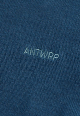 Antwrp Basic Turtleneck Knit - Orion Blue