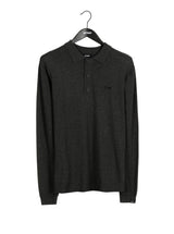Antwrp Knitted Polo - Anthracite