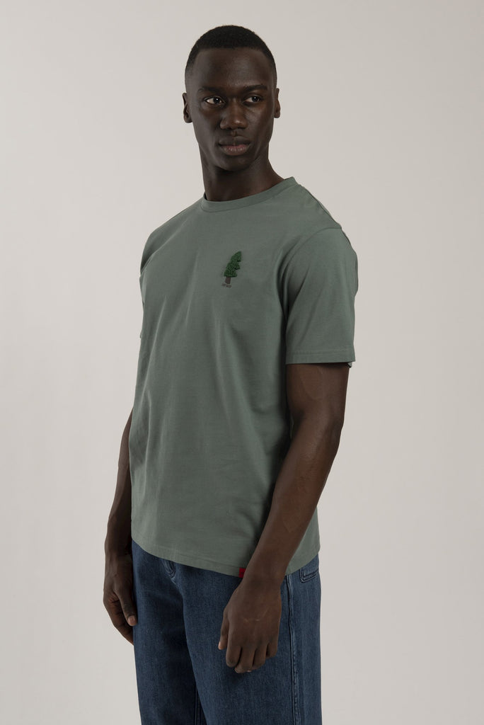 Antwrp Pine Tree T- Shirt - Balsem Green