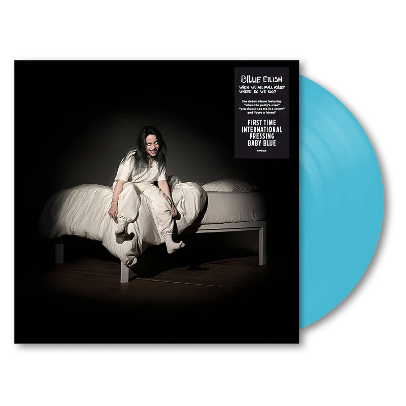 EILISH, BILLIE - WHEN WE ALL FALL ASLEEP, WHERE DO WE GO? (coloured Blue vinyl)