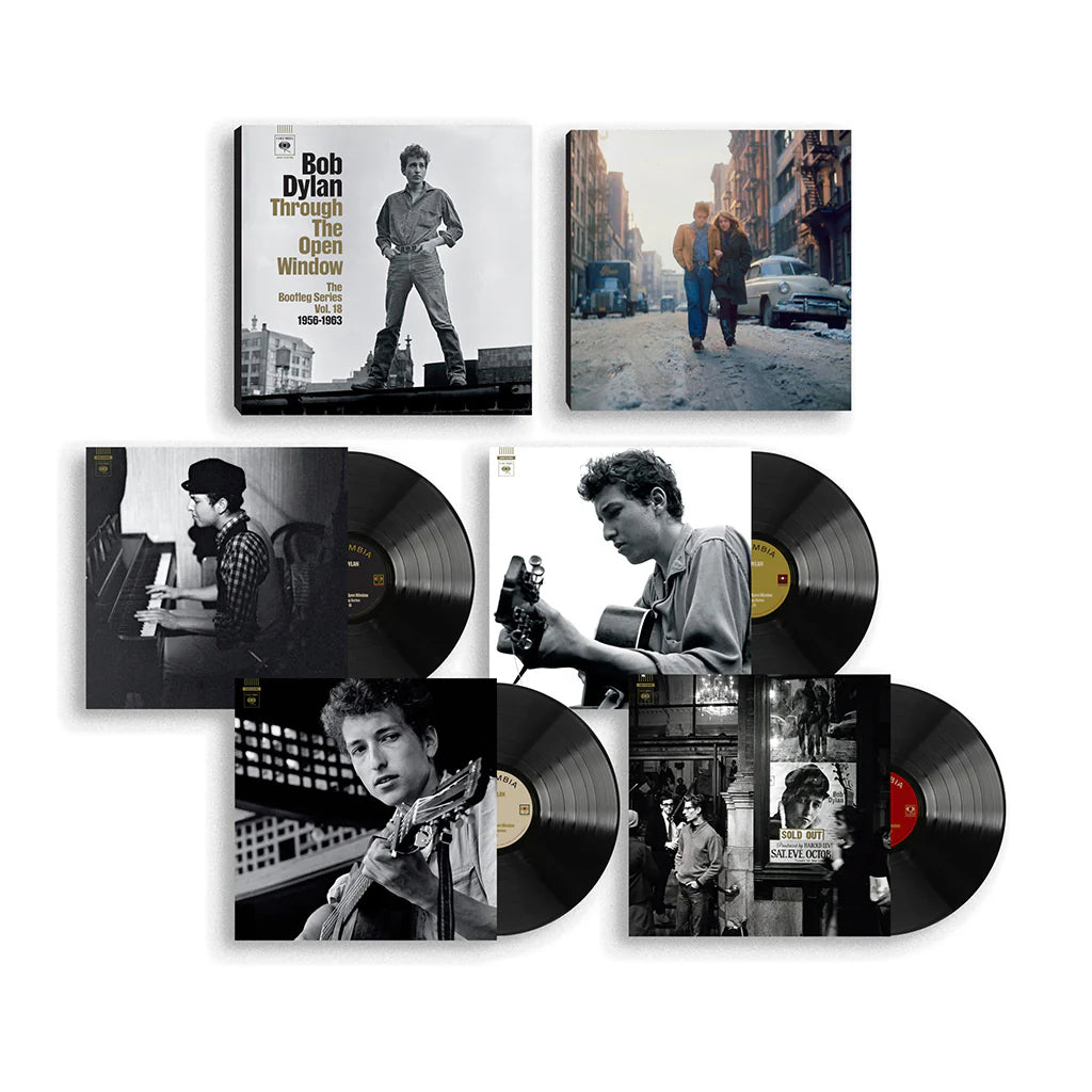 DYLAN, BOB - THE BOOTLEG SERIES VOL. 18: THROUGH THE OPEN WINDOW, 1956-1963 HIGHLIGHTS (4LP Box)