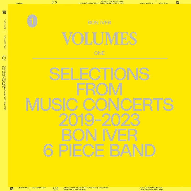 BON IVER - VOLUMES ONE: SELECTIONS FROM MUSIC CONCERTS 2019-2023