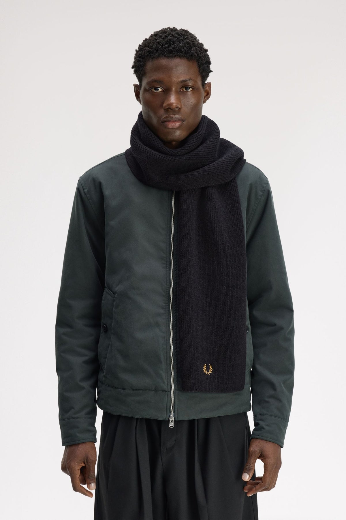 Fred Perry scarf - Black