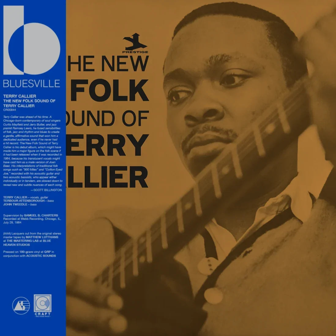 CALLIER, TERRY - THE NEW FOLK SOUND OF TERRY CALLIER