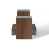 Crosley Aria Platenspeler - Grey / Walnut