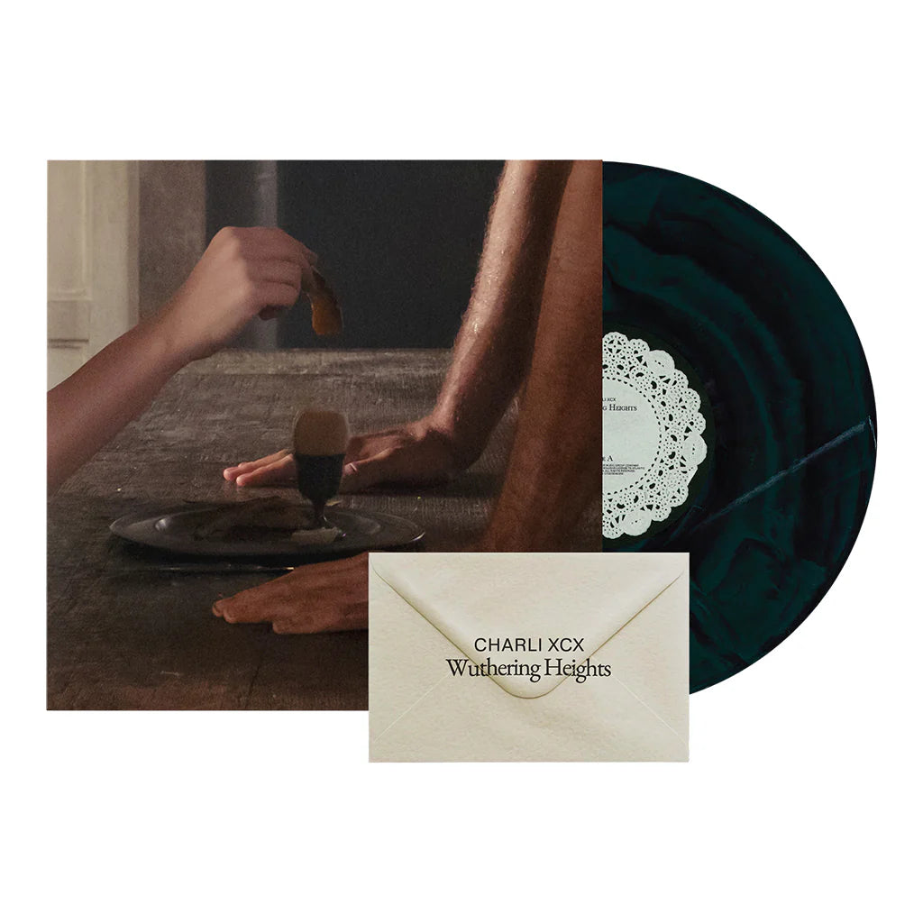 CHARLI XCX - WUTHERING HEIGHTS (Black & Dark Green coloured vinyl LP)