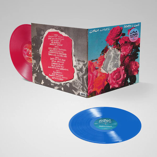 CIRCA WAVES - DEATH & LOVE (Indie only Blue & Pink vinyl) (pre-order 24/10/2025)