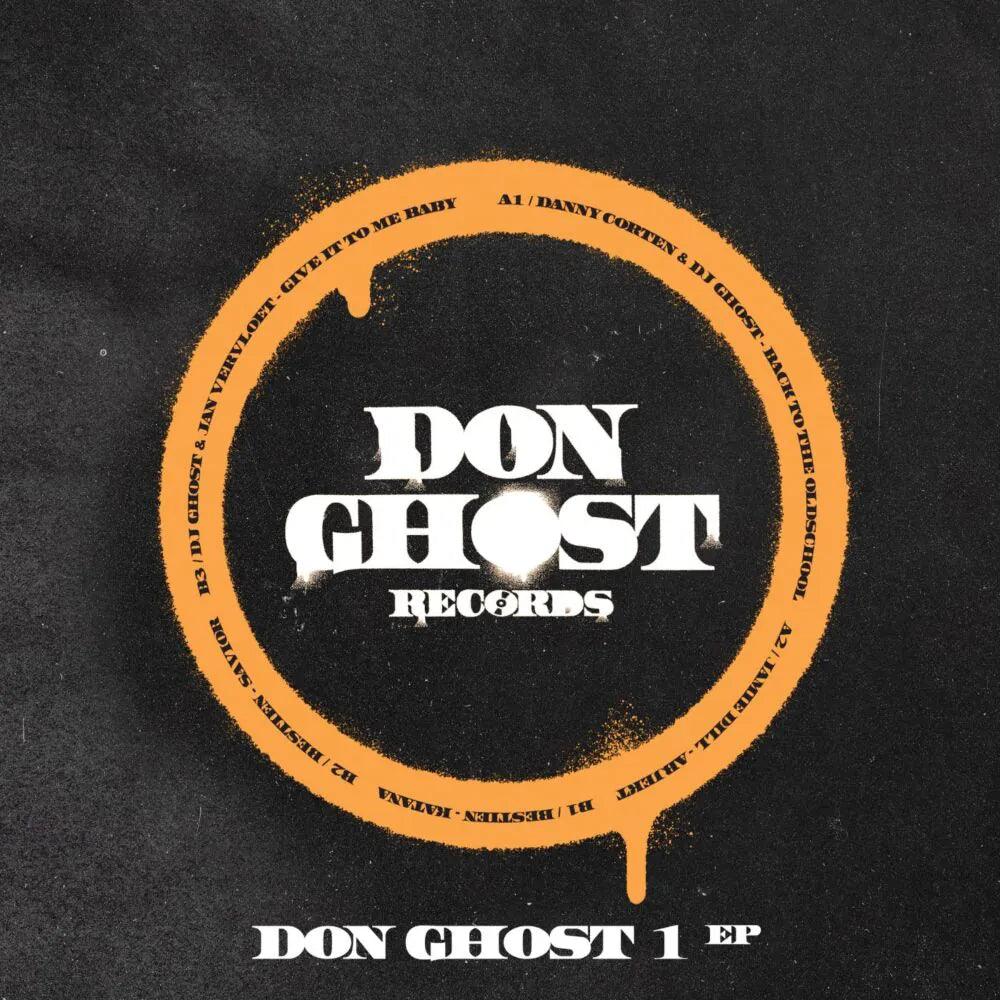 DJ GHOST & V/A - DON GHOST 1 EP (marble organe, black coloured vinyl)