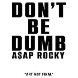 A$AP ROCKY - DON'T BE DUMB (black & white coloured 2LP)
