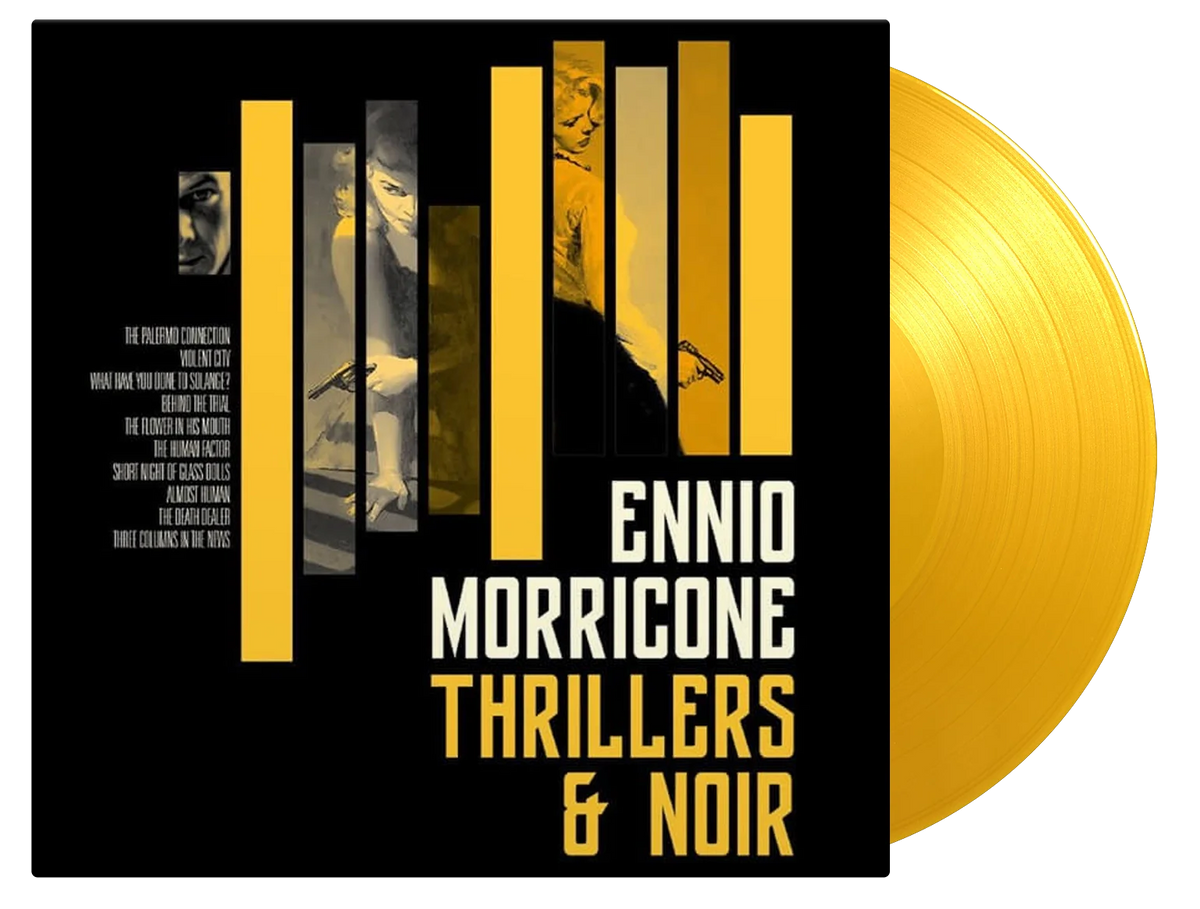 MORRICONE, ENNIO - THRILLERS AND NOIR (couloured vinyl)