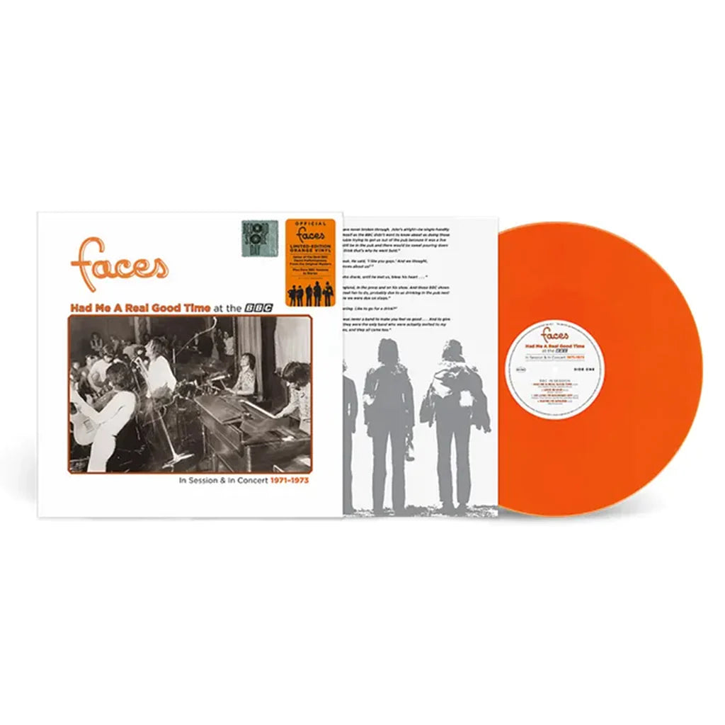 FACES - HAD ME A REAL GOOD TIME... WITH FACES! (Orange) -RSD Black Friday-