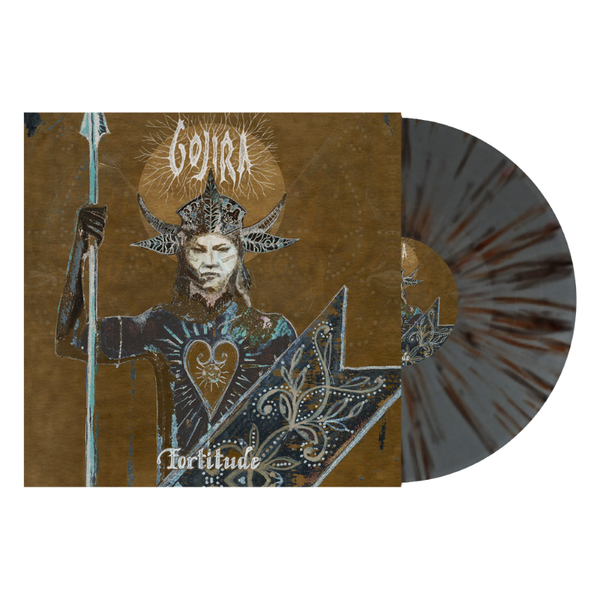 GOJIRA - FORTITUDE (Grey Brown Splatter Vinyl)