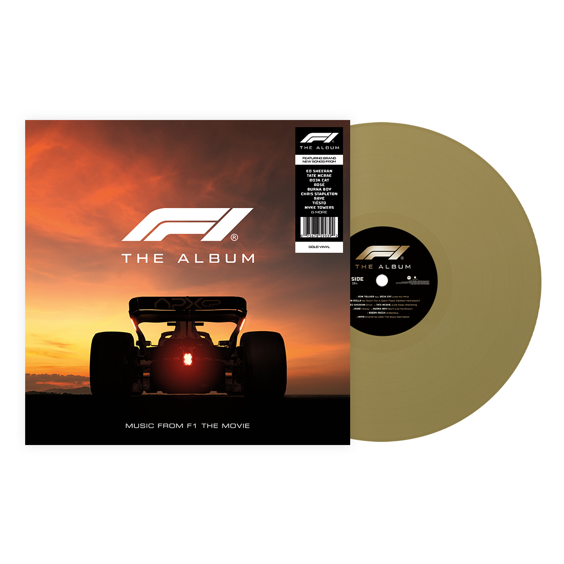 V/A - F1 THE ALBUM (yellow vinyl)