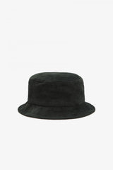 Fred Perry Waffle Cord Bucket Hat - Night Green / Black