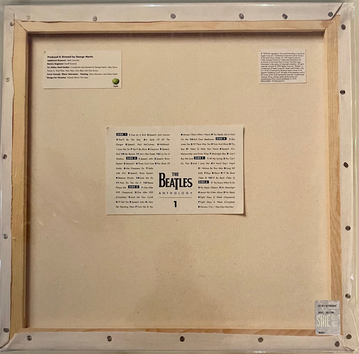 BEATLES - ANTHOLOGY 1 (3LP - never played, open to check)