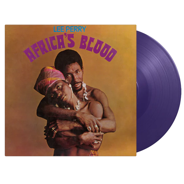 PERRY, LEE - AFRICA'S BLOOD (coloured Purple vinyl)