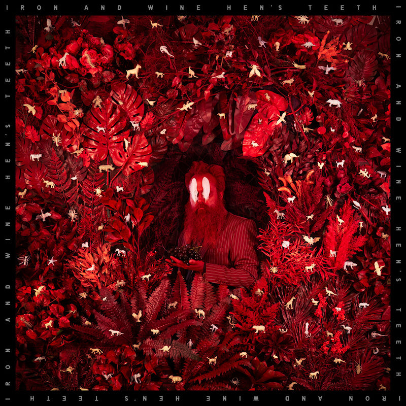 IRON & WINE - HEN'S TEETH (Coloured Oxblood Vinyl LP)
