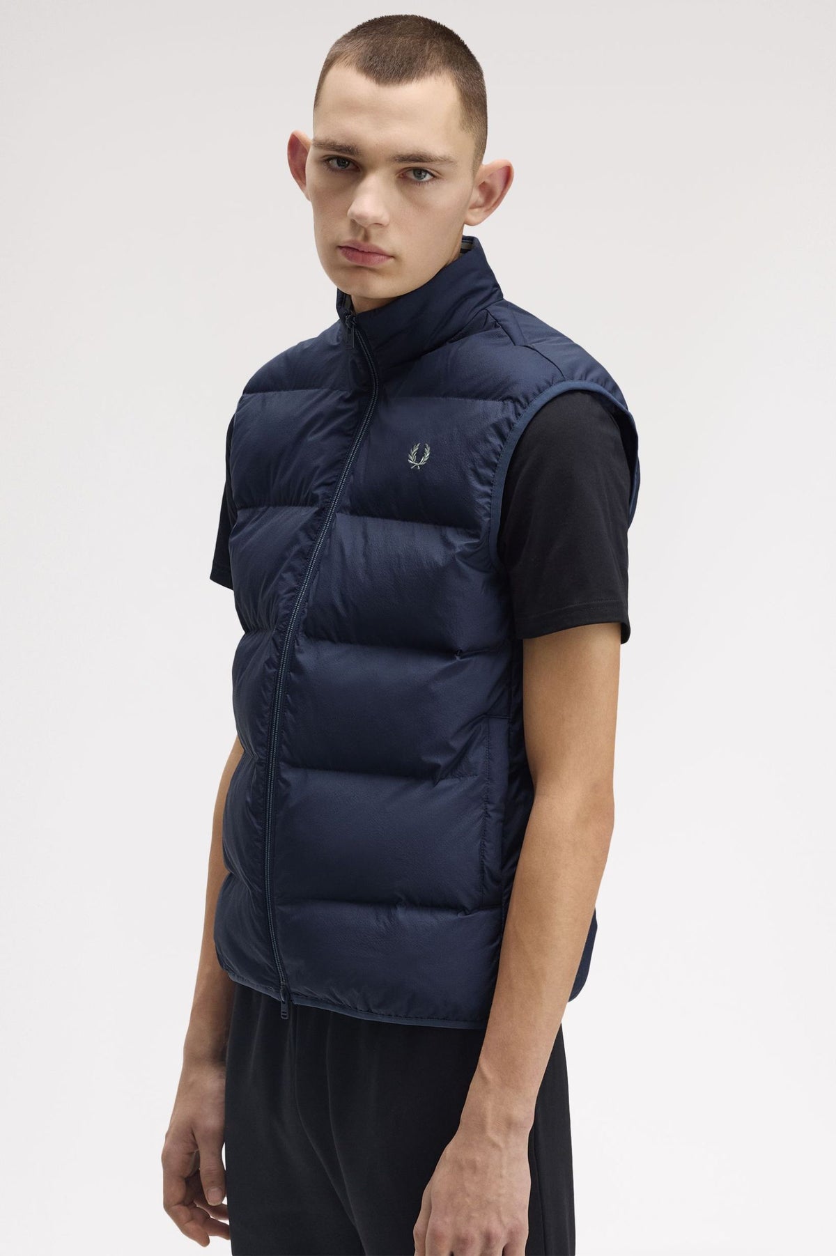 Fred Perry Insulated Gilet - Dark Airforce (Bodywarmer)
