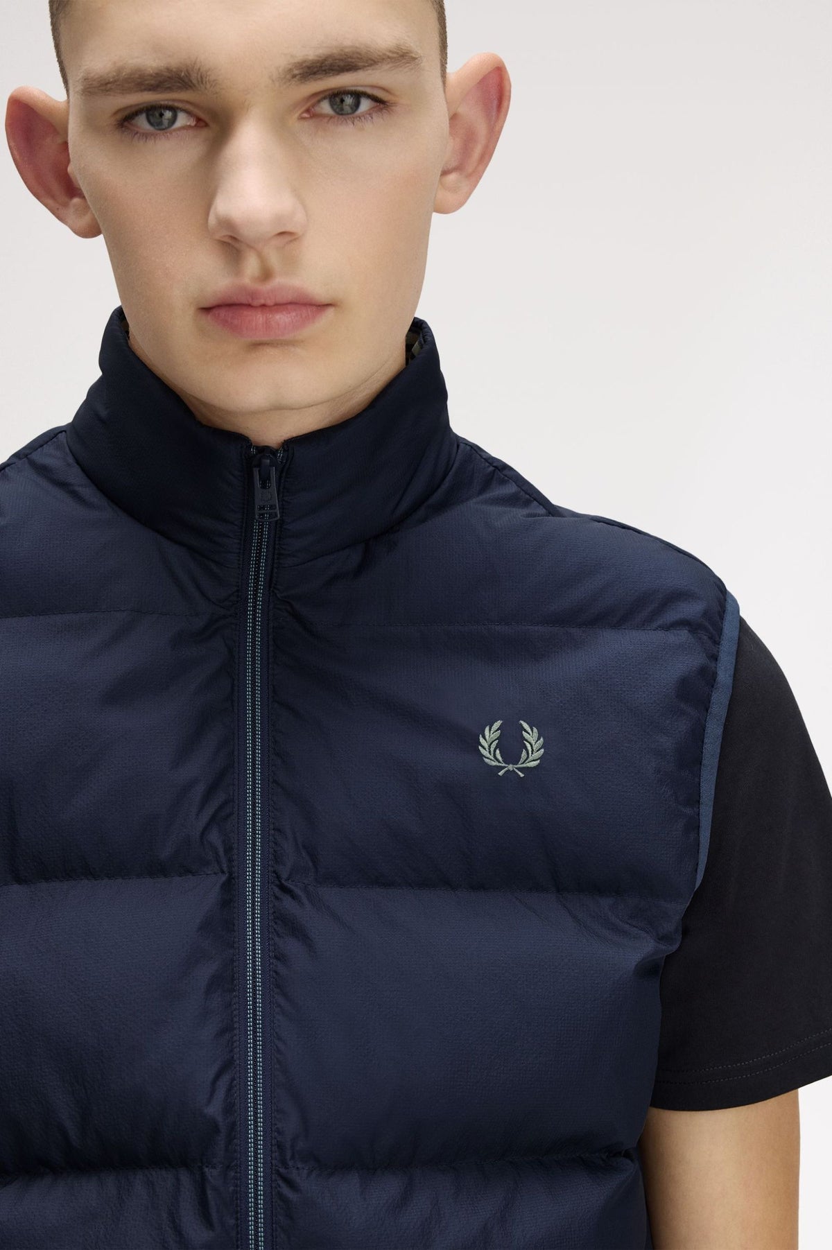 Fred Perry Insulated Gilet - Dark Airforce (Bodywarmer)