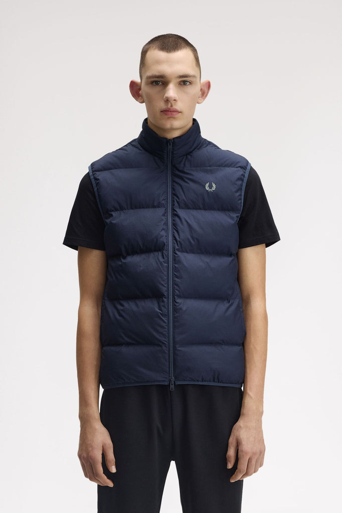 Fred Perry Insulated Gilet - Dark Airforce (Bodywarmer)