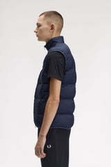 Fred Perry Insulated Gilet - Dark Airforce (Bodywarmer)