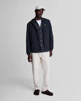Lyle & Scott Zip Through Hooded Jacket - Dark Navy