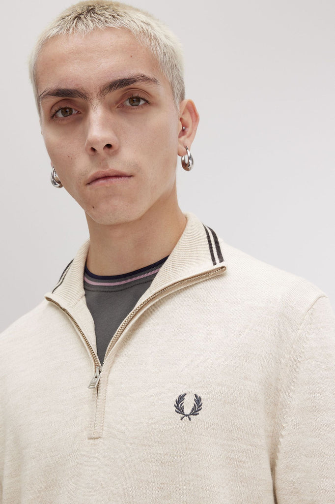 Fred perry half zip jumper best sale