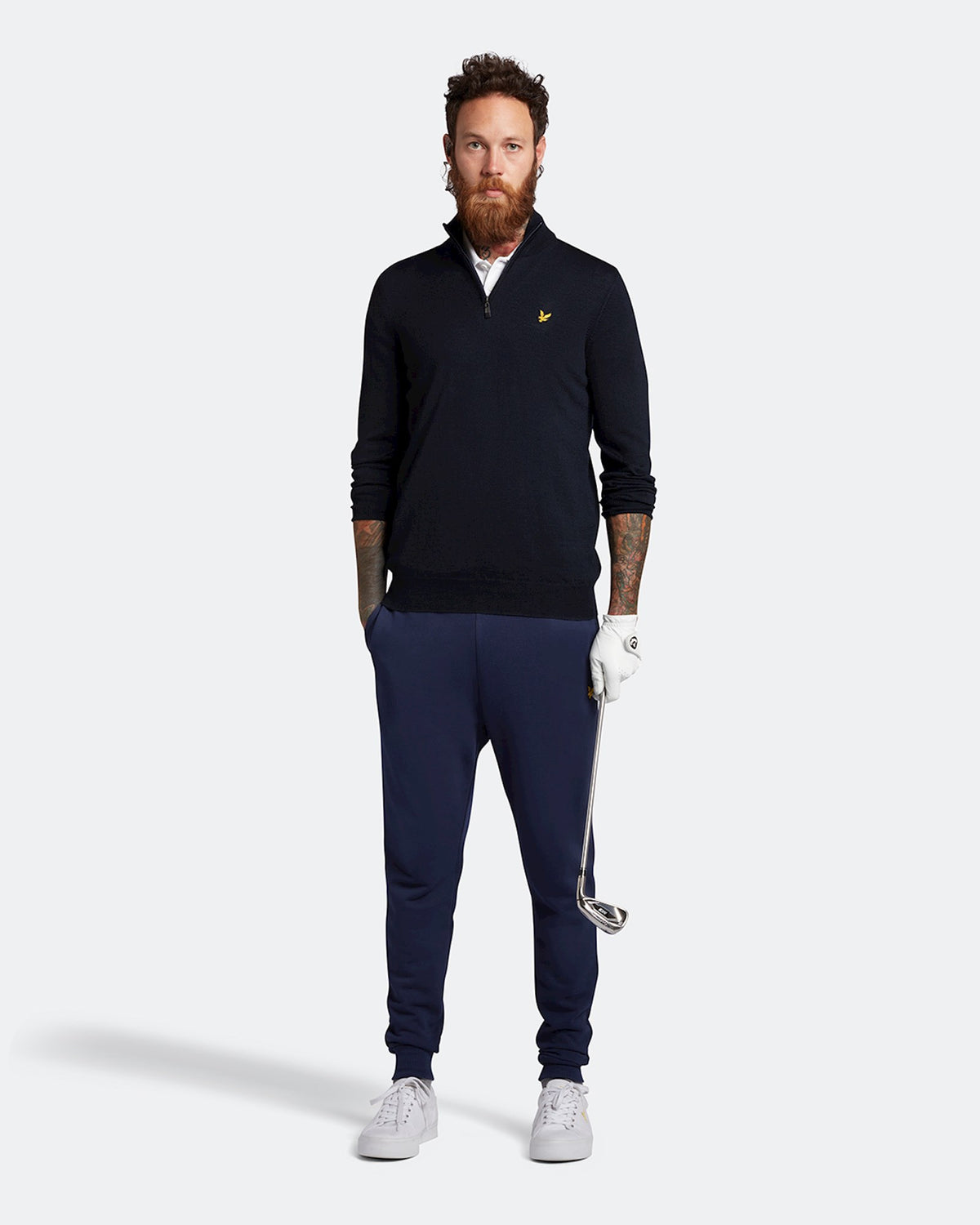 Lyle & Scott  Golf Core1/4 Zip - Dark navy