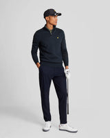 Lyle & ScottKnitwear - Golf 1/4 Zip Merino Jumper - Dark Navy