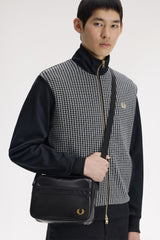 Fred Perry Tonal Classic Mini Shoulder Bag - Black / Gold
