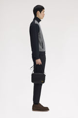 Fred Perry Tonal Classic Mini Shoulder Bag - Black / Gold