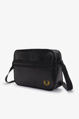 Fred Perry Tonal Classic Mini Shoulder Bag - Black / Gold