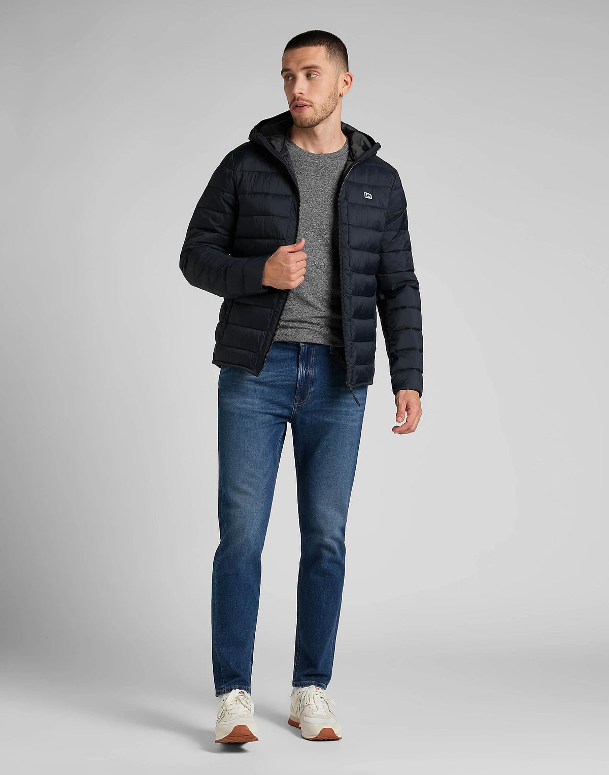 Lee Light Puffer Jacket - Black