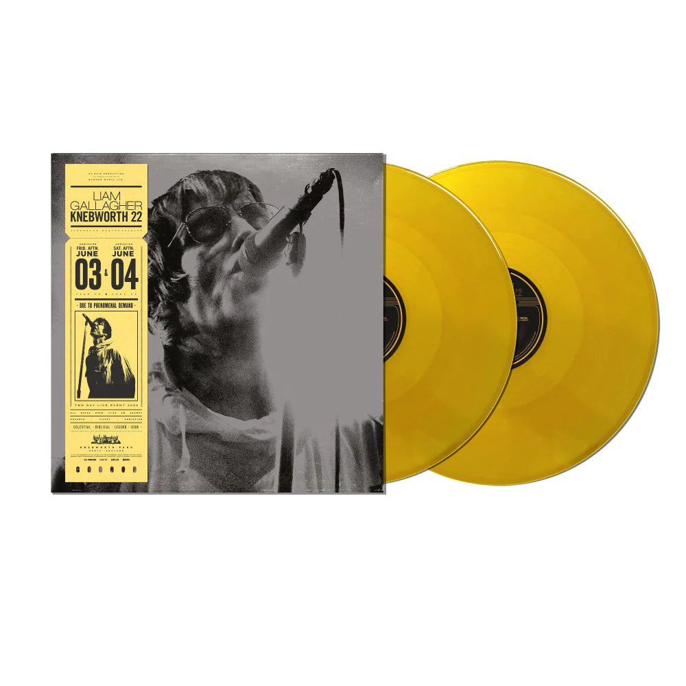GALLAGHER, LIAM - KNEBWORTH 22 (Yellow Vinyl limited)