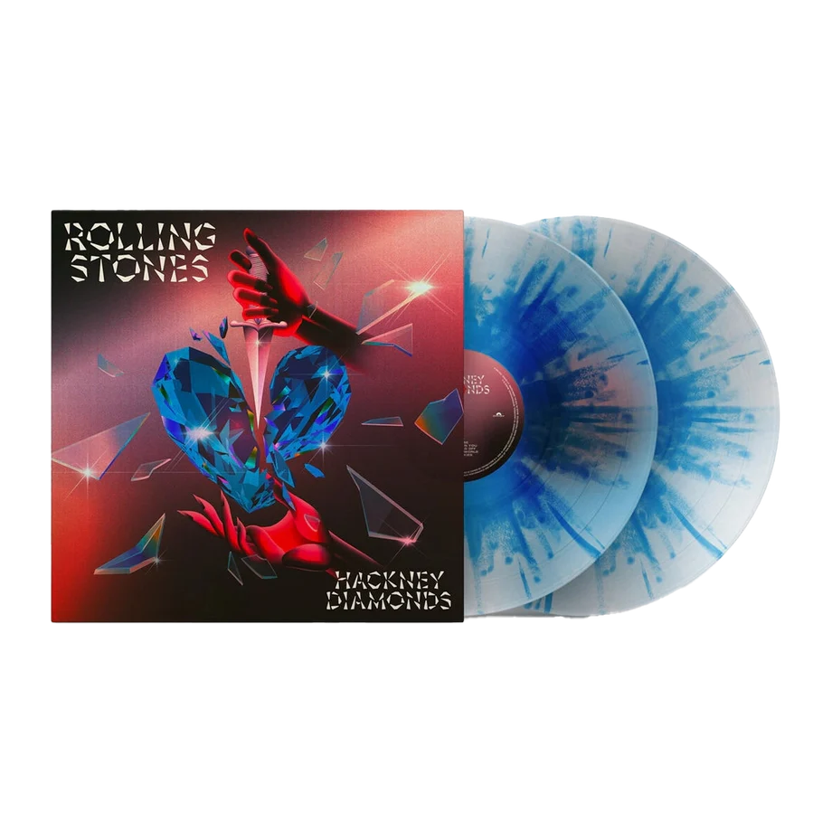 ROLLING STONES - HACKNEY DIAMONDS (limited Clear Blue 180g Booklet)