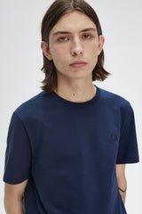 Fred Perry Crew neck T-Shirt - Tennis Blue