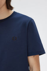 Fred Perry Crew neck T-Shirt - Tennis Blue