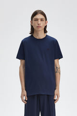Fred Perry Crew neck T-Shirt - Tennis Blue