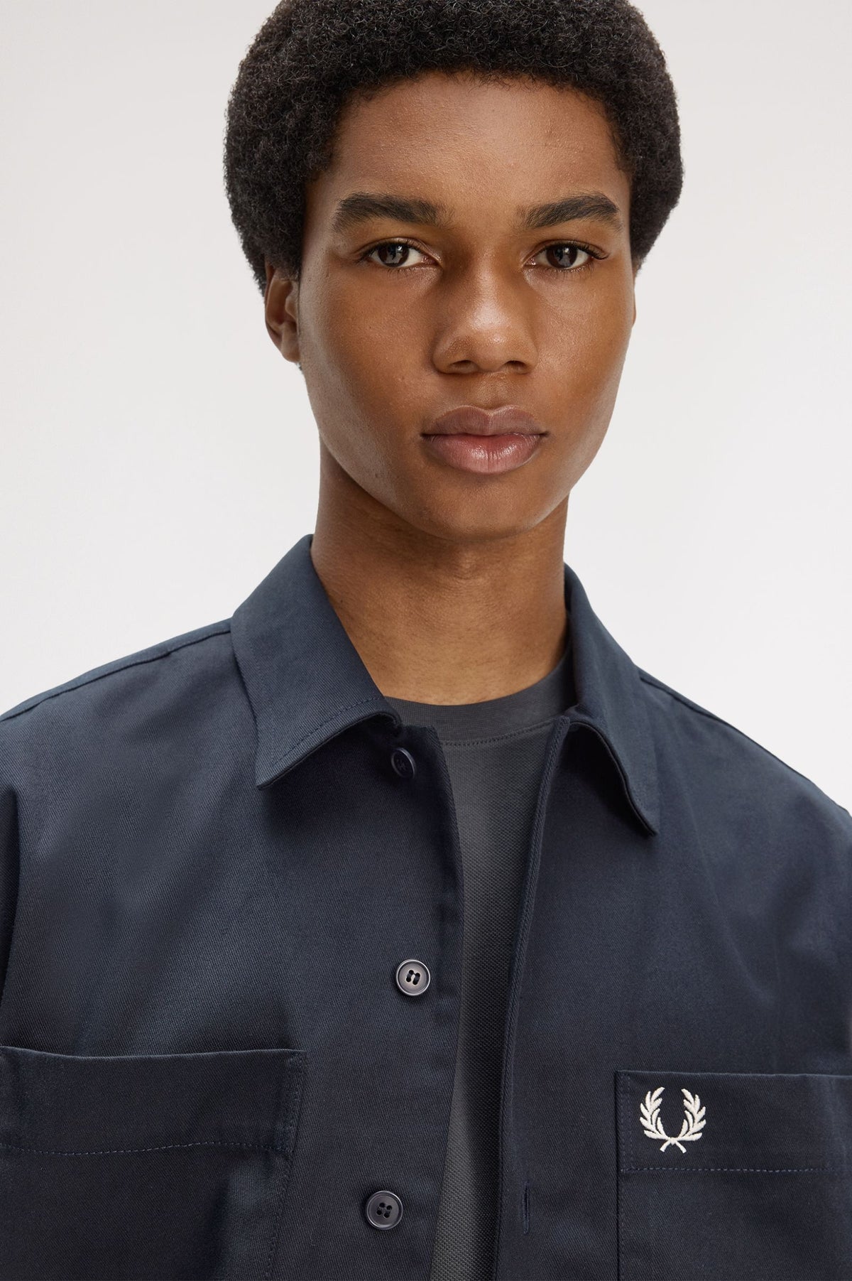 Fred Perry 2 Pockets Overshirt / Jacket - Oatmeal