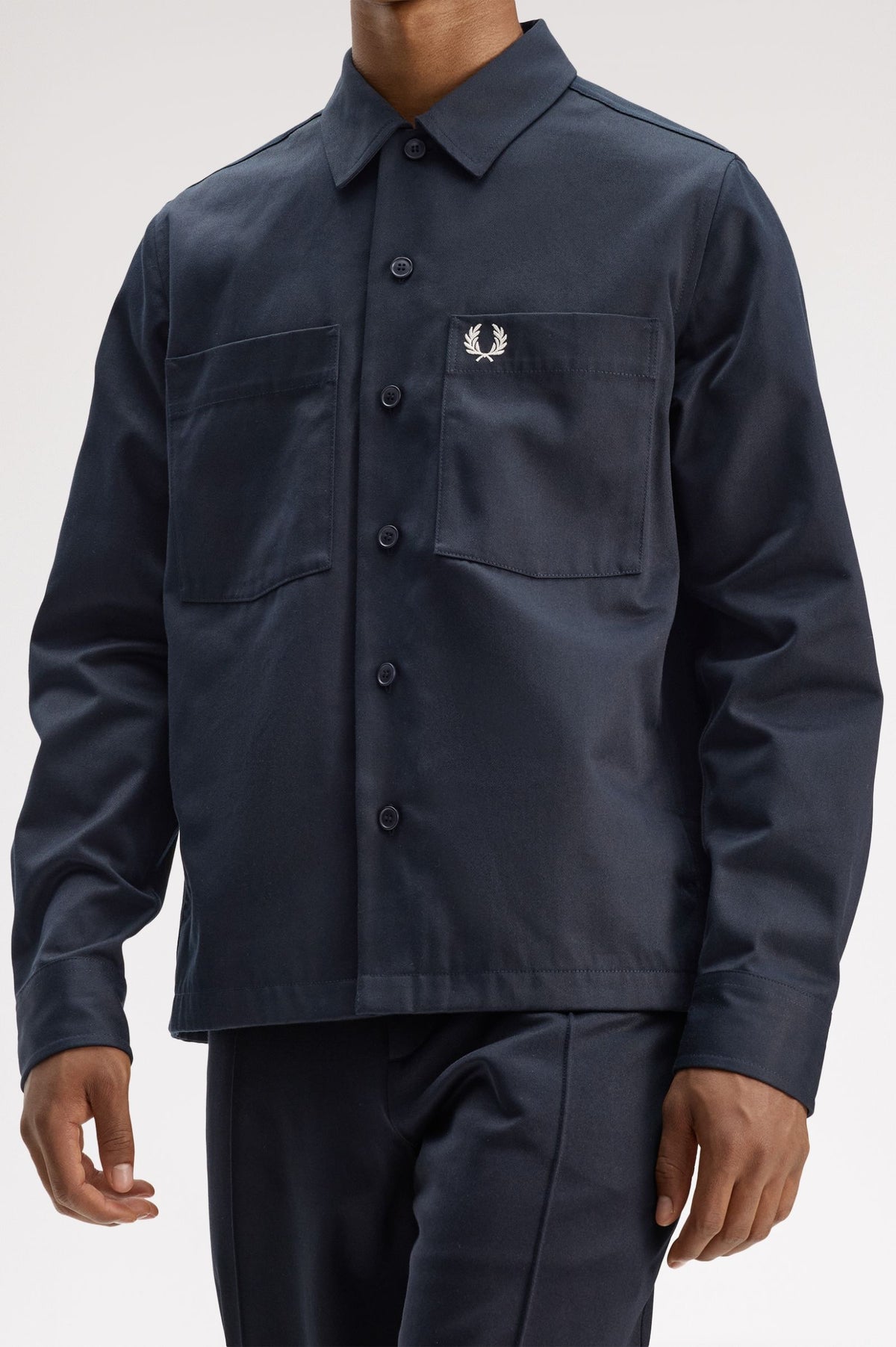 Fred Perry 2 Pockets Overshirt / Jacket - Oatmeal