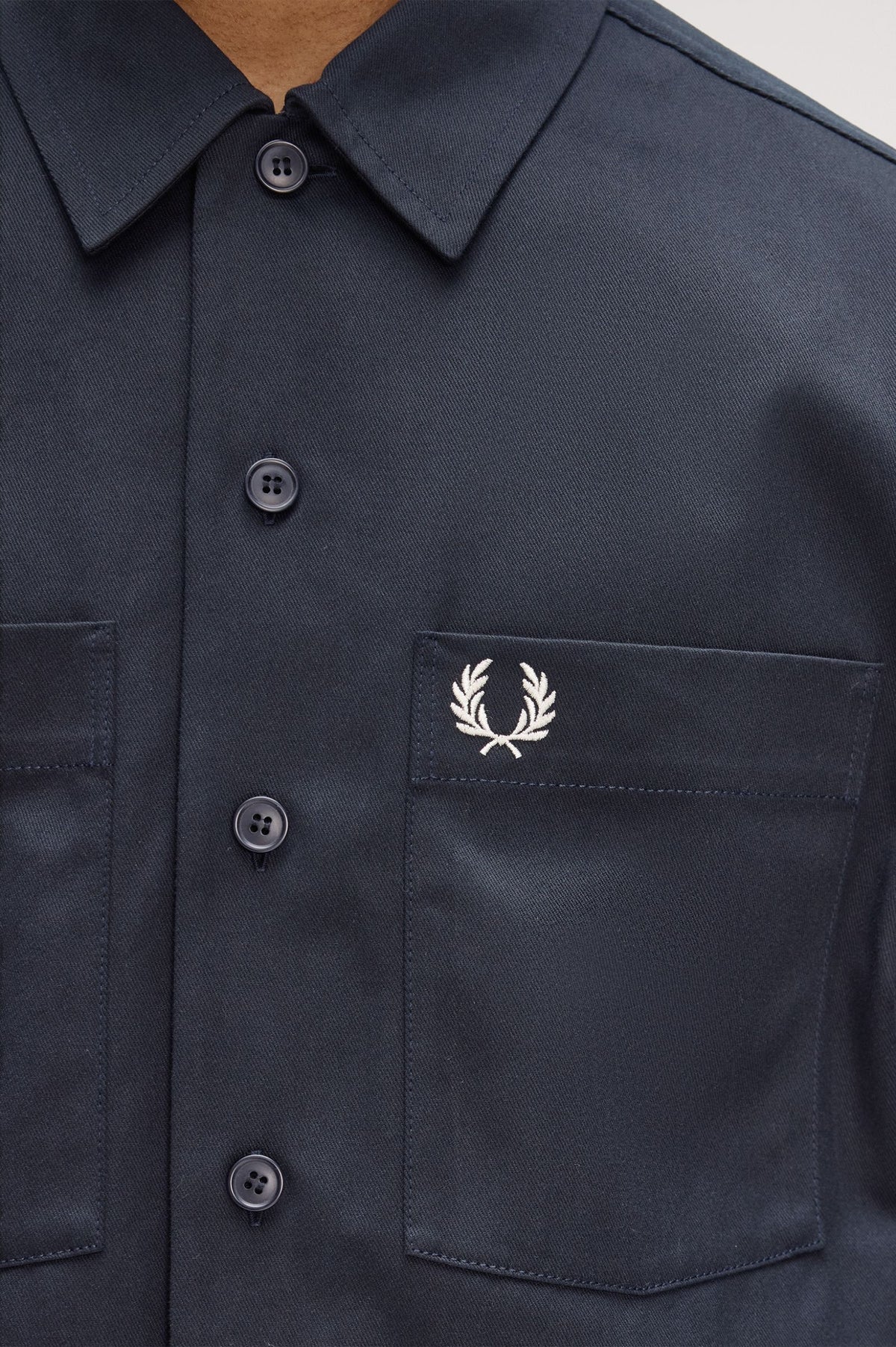 Fred Perry 2 Pockets Overshirt / Jacket - Oatmeal