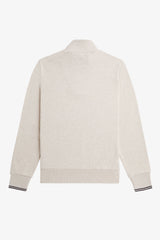 Fred Perry Zip sweater - Porridge Marl
