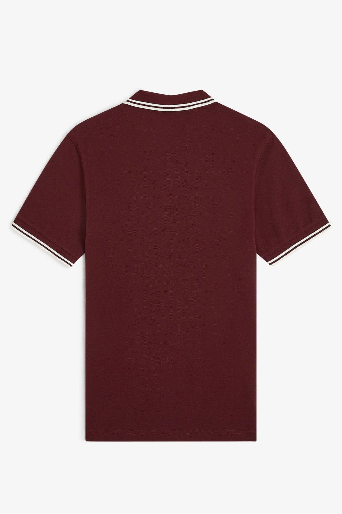 Fred Perry Twin Tipped M3600 Cotton piqué - Oxblood / Ecru / Ecru