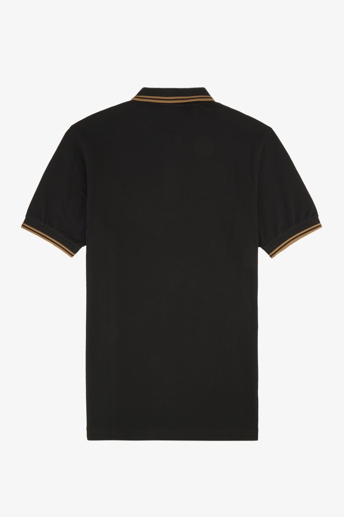 Fred Perry Twin Tipped Polo M3600 - Black/Shaded Stone