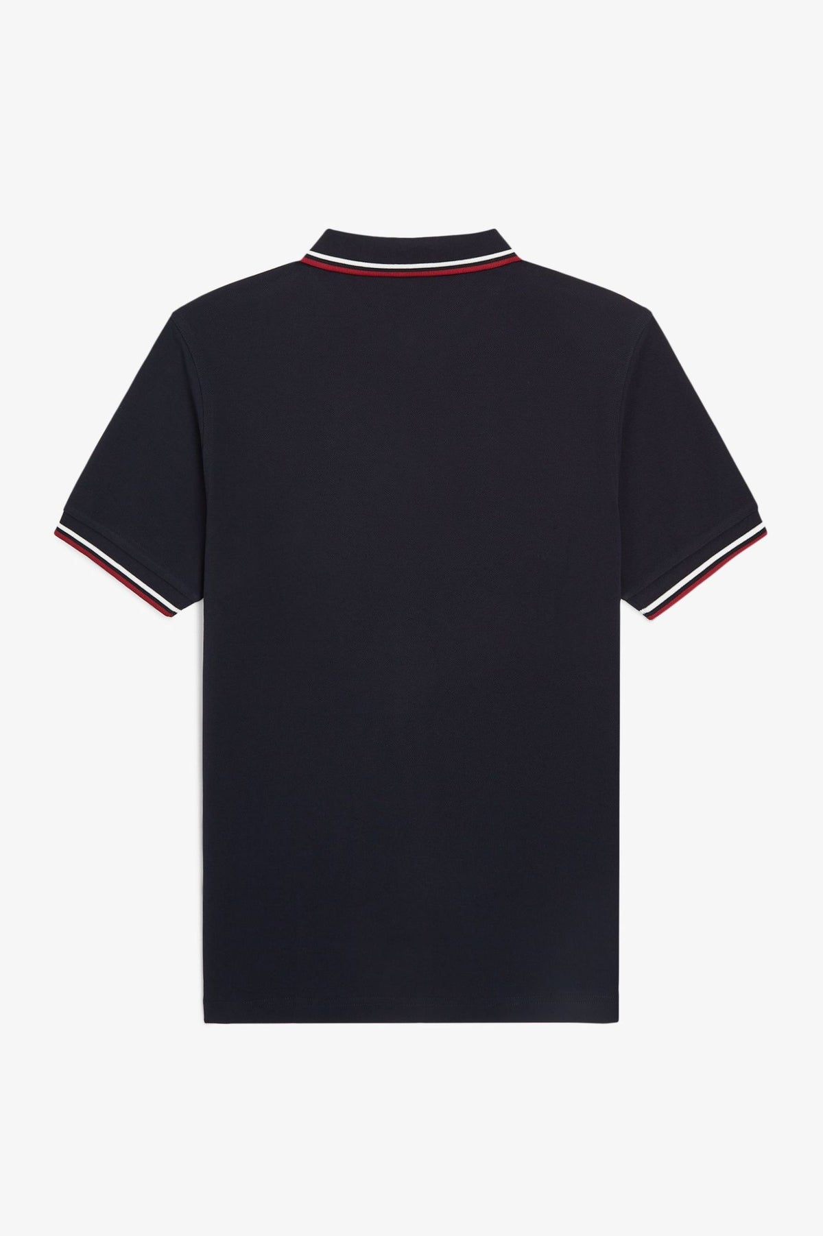 Fred Perry Twin Tipped M3600 Cotton piqué  - Navy / Snow White / Burnt Red